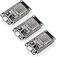 ELEGOO 3pcs ESP-32 Development Board, USB Type-C, 2.4GHz Dual Mode WiFi+4.2G Bluetooth Dual Core Microcontroller for Arduino 