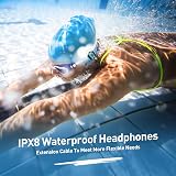 AGPTEK IPX8 Waterproof MP3 Player with Screen and Clip view 2