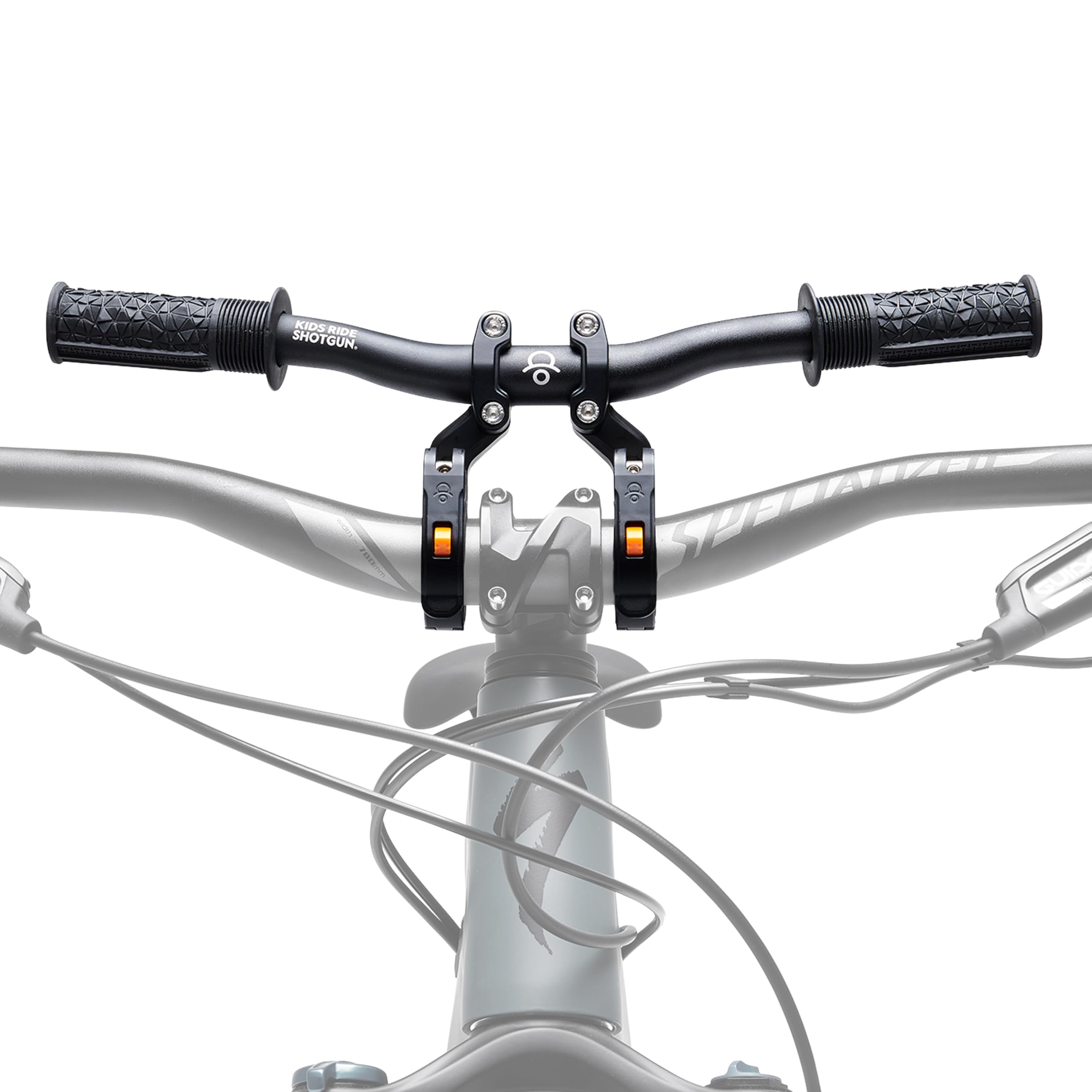 Kids Ride Shotgun Kids MTB Handlebar Attachment | Accessory for the Shotgun Mountain Bike Child Seat | Easy Fitting and Removal (Pro Handlebar Attachment for MTB)
