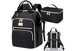 Lunch Backpack | Teacher Backpack With Cooler Lunch Box – Women, Men Laptop Storage Bag For Work, Daily Use, Camping, Hiking,