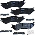 Bendix Priority1 CFM702A Semi-Metallic Rear Brake Pads for select models of Dodge Ram 1500, 2500, 3500, 4000 Trucks from 2001 to 2008
