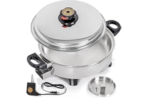 BNF Precise Heat 3-1/2-Quart Surgical Stainless-Steel Oil Core Skillet