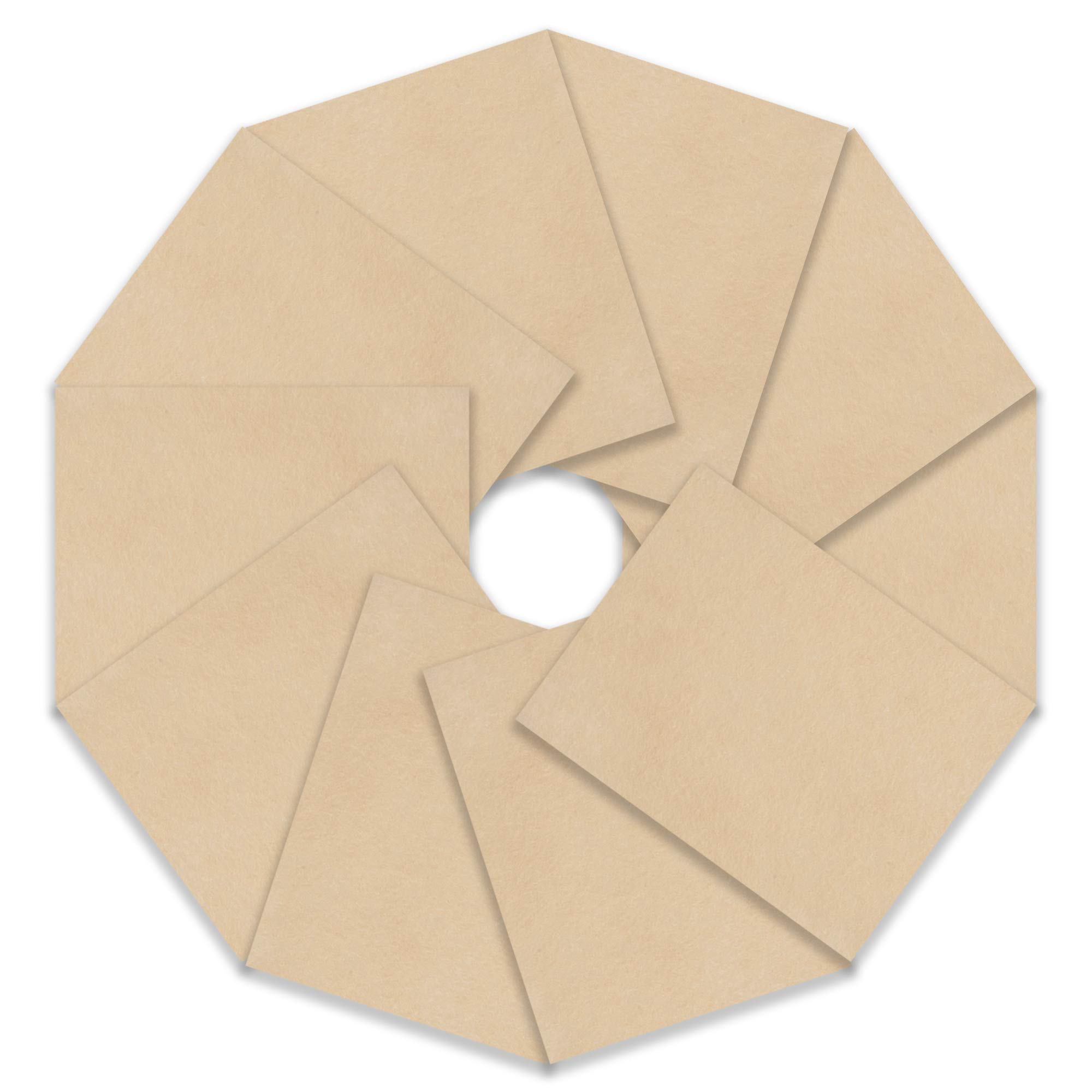 Trimits Craft Felt, 10 Pack, Ecru — image 1