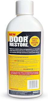 Rustins Restoring Colour and Appearance of Faded Composite uPVC Doors 250ml view 2