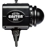 Paul C. Buff Einstein Strobe Flash Unit, 2.5-640 Ws, +/-50K Color Accuracy, Compatible with Paul Buff Light Modifiers, Stands, CyberSync Remotes, Vagabond Systems
