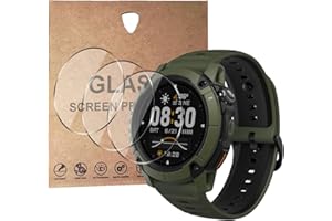 KZIOACSH 3 Pack Screen Protector for COROS NOMAD, 9H Hardness Crystal Clear Anti-Scratch Anti-Fingerprint Bubble-Free Protect