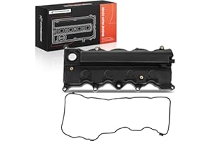 A-Premium Engine Valve Cover, with Gasket, Compatible with Honda Civic 2006-2015, HR-V 2016-2019, L4 1.8L SOHC, Replace # 123