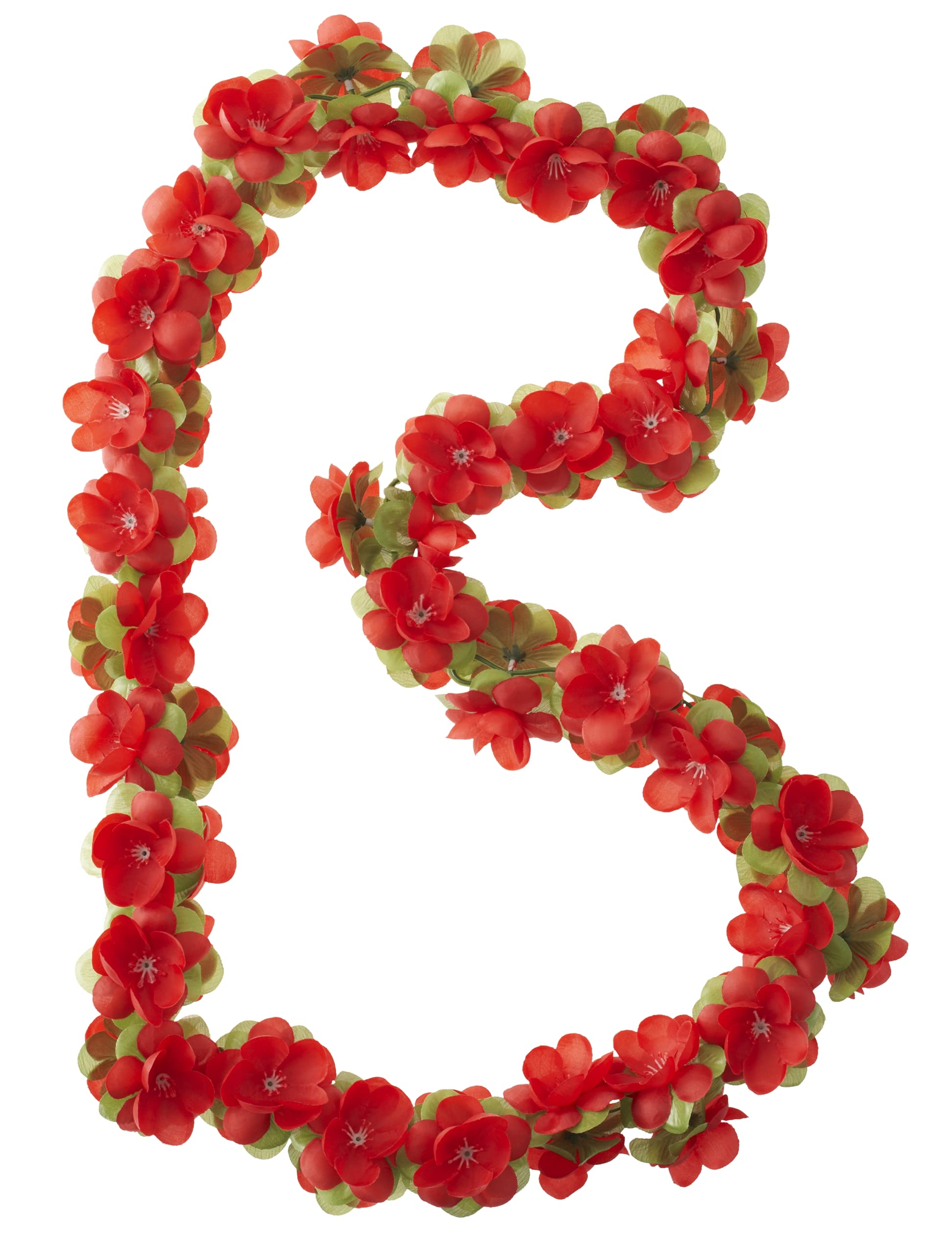 Basil Bicycle Decoration Flower Garland - Red