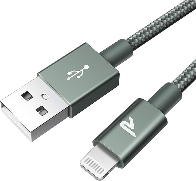 RAMPOW Cable iPhone Cable Lightning Cargador iPhone [Apple MFi con C89
