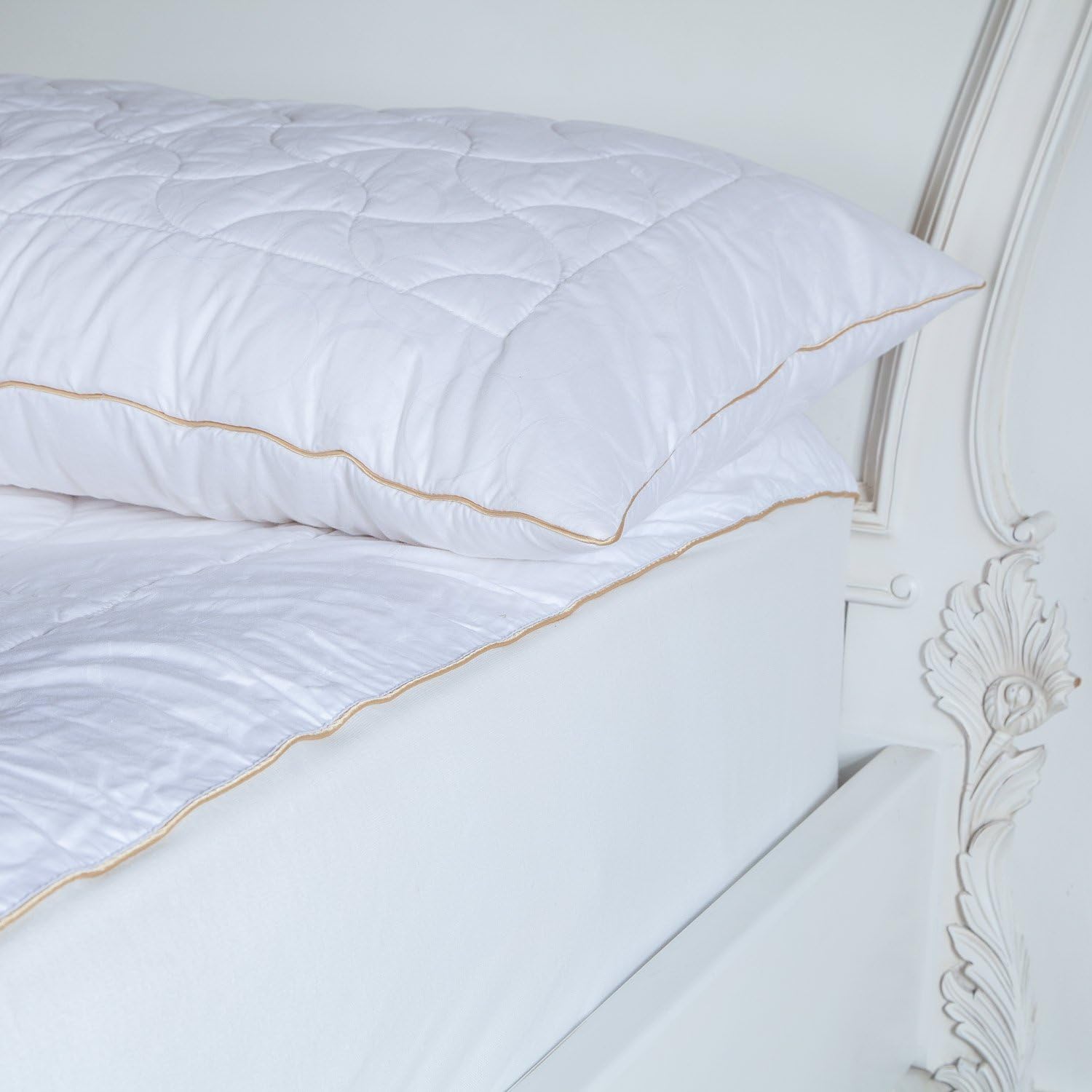 The Wool Company Quilted Wool Mattress Topper King Size Amazon.co.uk
