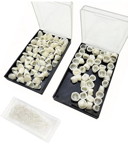 Amazon.com: UVUBXT Dental Crown Forms Transparent Strip Off Crowns