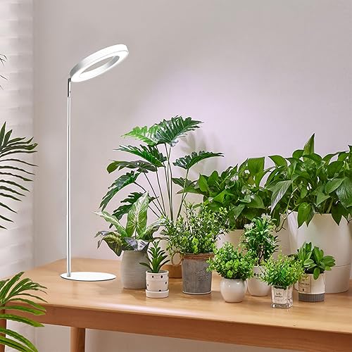 yadoker Plant Grow Light for Indoor Plant,Desk LED Grow Light