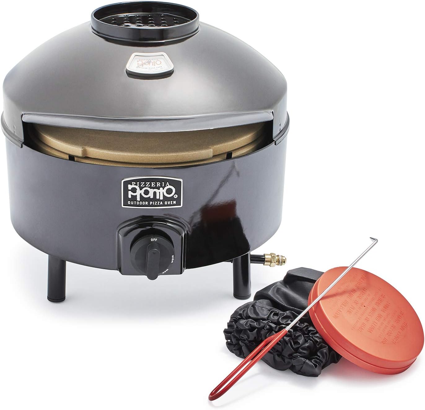 Pizzacraft Pizzeria Pronto Portable Pizza Oven With Accessories Outdoor Kitchen Appliances Patio Lawn Garden Kudosprs Com