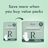 Rael Organic Cotton Cover Sanitary Towels Heavy Overnight Extra Long view 5