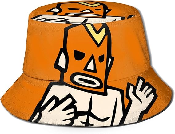 Amazon イラスト ルチャリブレ4 漁師帽 女優帽 日焼け防止 つば広ハット レディース 折りたたみ 通気性抜群 サファリハット 紫外線対策 メンズ つばひろ 日よけ帽子 男女兼用 小顔効果 ハット 通販
