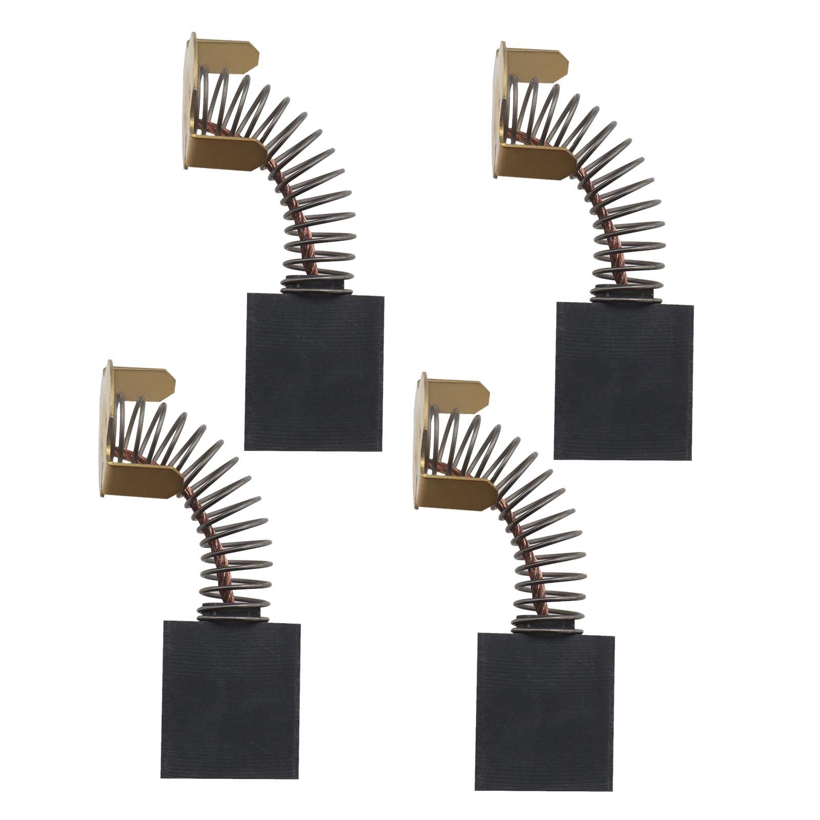 Be In Your Mind 2 Pairs of Carbon Brushes 6x16x18mm with Auto Cut-Off Compatible with Titan TTB280DRH 1700w Concrete Breaker Replacement Spare Parts