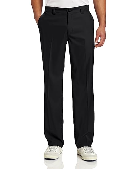 Adidas mens climalite flat front pants Clearance
