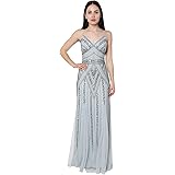 marina long beaded gown