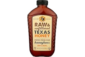 Raw, Unfiltered, Unpasteurized Texas Honey by Desert Creek Honey 2 lbs (32 oz) Non-GMO, Kosher