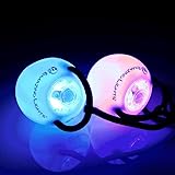 EmazingLights eLite Flow Rave Poi Balls - Spinning LED Light Toy (Set of 2)