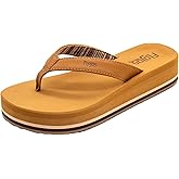 Flojos Women's Sally Flat Sandal, Khaki Serape/Tan, 9