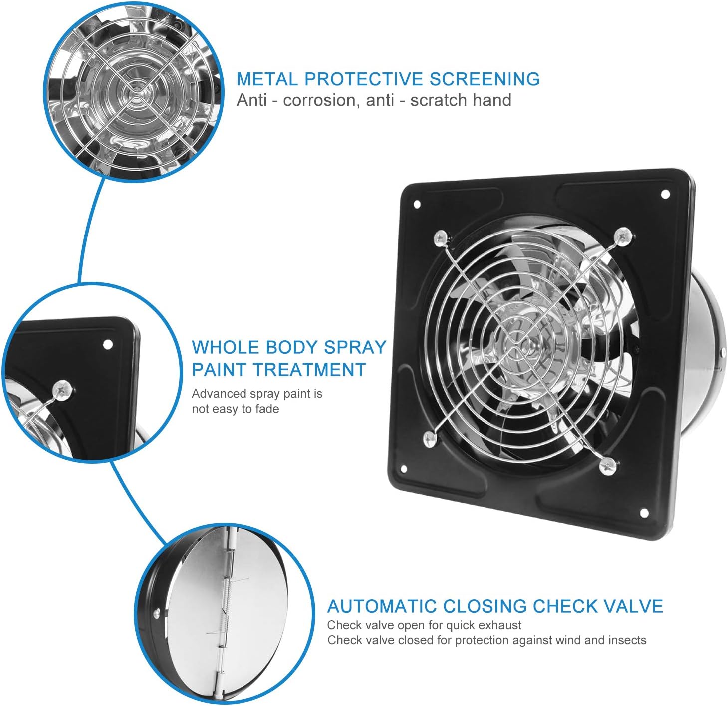 HG Power 150mm Exhaust Fan - Image 4