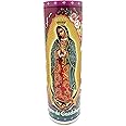 Generic Virgen De Guadalupe Prayer Candle-Long Lasting, Premium Wax- Our lady of Guadalupe Candle -Devotional Candle, Religious candle, and Spritual Devotional, White