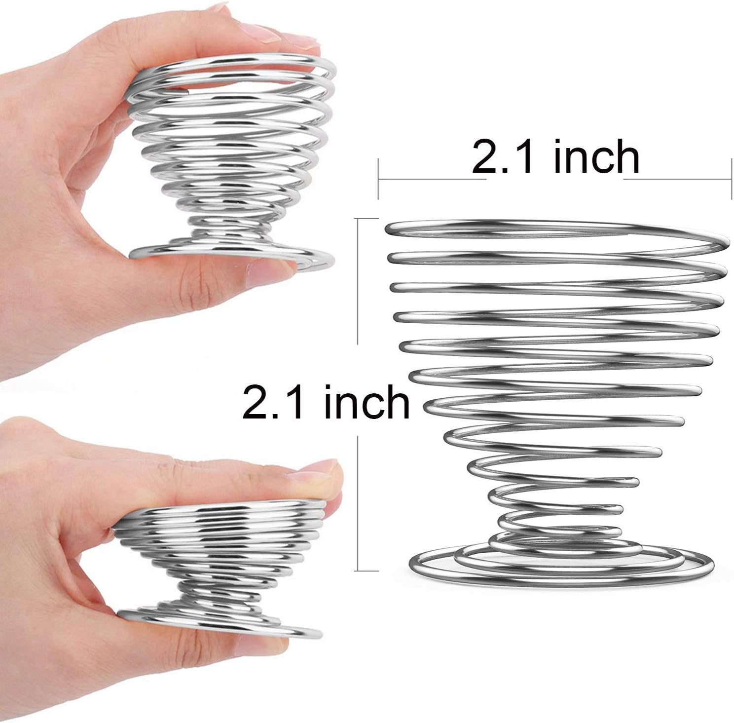 WANBAO 2 Pcs Beauty Sponge Blender Holder, Makeup Sponges Stand, Powder Puff Display Stand, Silver.: Home Improvement