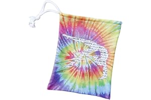 GymnasticsHQ Gymnastics Grip Bag for Girls- Stylish Tie Dye Holographic Design Perfect for Holding Gym Stuff - Ultimate Gift Idea for Girl Gymnasts!