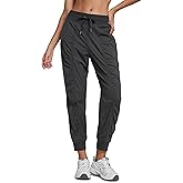 CRZ YOGA Lightweight Workout Joggers for Women 26"/28.5"/30.5" - Outdoor Running Casual Pants with Pockets