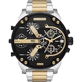 Diesel Mr. Daddy 2.0 Men's Watch, Stainless Steel Chronograph Sports Watch for Men