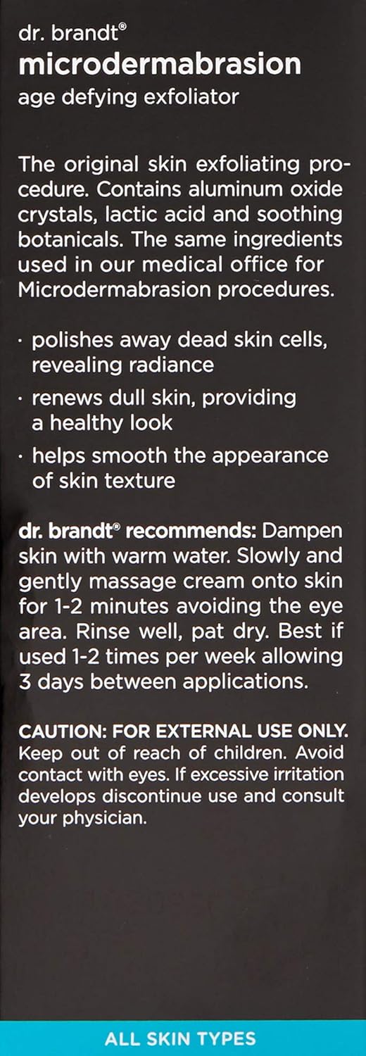Dr. Brandt Skincare Microdermabrasion Skin Exfoliant, 2 oz: Premium Beauty