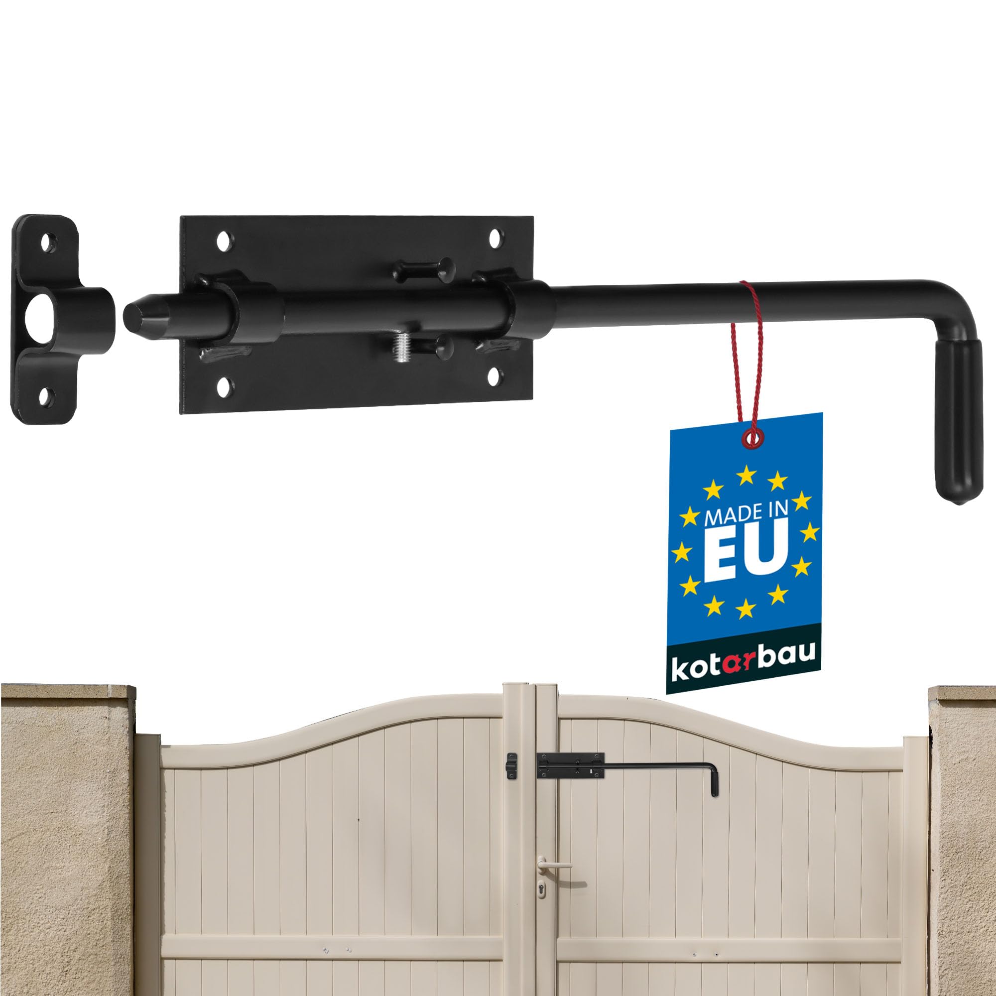 KOTARBAU Bolt Gate Bolt Door Bolt Door Bolt Door Slide Door Lock Door Slide Door Lock Floor Slider Sectional Door Door Lock 420 mm