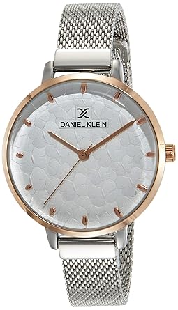Analog White Dial Women's Watch-DK11637-3