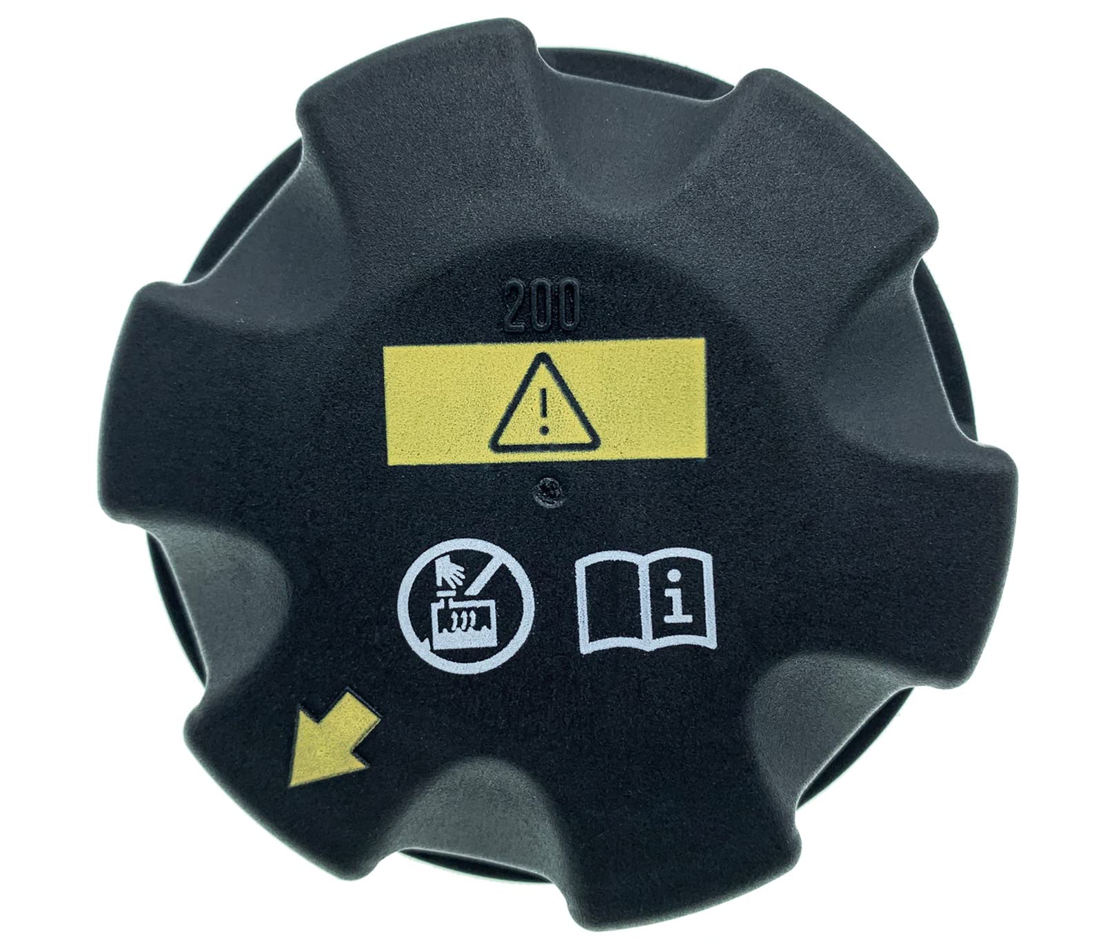 Photo 1 of Radiator Expansion Tank Cap,Coolant Reservoir Cap For BMW 525i 528i 530xi 535xi 540i 550i 640i 650i 740i 740Li 750i 750Li X5 X6 X7 M2 M3 M4 M5 M6 M8,200 KPa(2.0bar) Replace 17117639021 17137516004