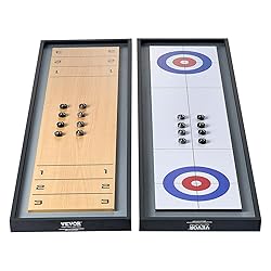 VEVOR Shuffleboard and Curling 2 in 1 Board
