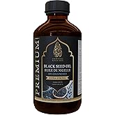 Ethiopian Black Seed Oil, Extra Strong 3.6% TQ (Nigella Sativa, Kalonji, Black Cumin Seed Oil) 100% Cold Pressed, Natural Occ