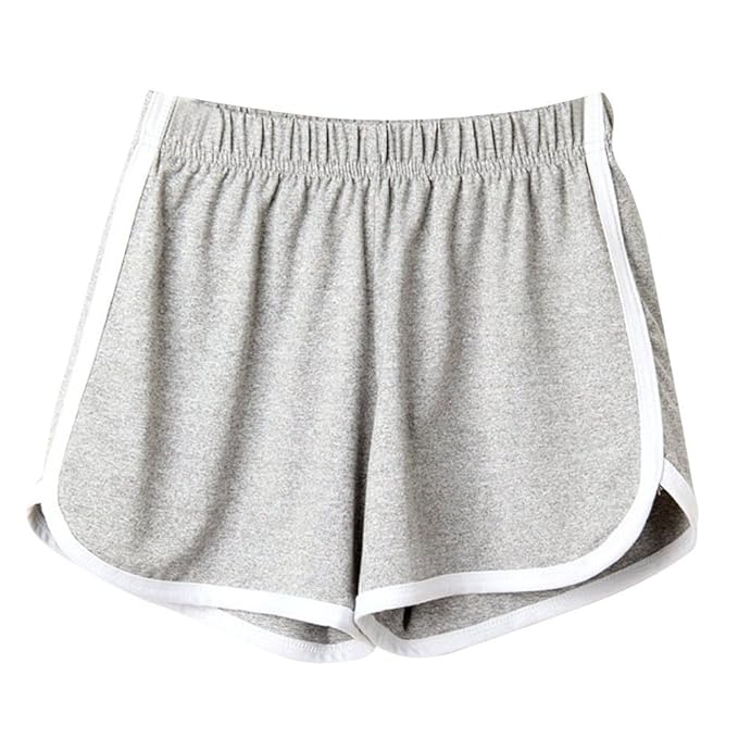 Sonnena Shorts Damen Kurze Hosen Schlafhose Kurz Sporthose Baumwolle Schlafanzughose Yoga Laufhose Beiläufige Elastische Spor