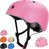 Kids Bike Helmet, Toddler Helmet for Youth Boys Girls Ages 3-14 Year Old, Adjustable Fit & Lightweight, Multi-Sport Safety for Skateboard Skating Bicycle Scooter Cycling