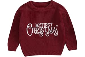 FYBITBO Infant Baby Boy Girl Oversized Knit Sweater Chunky Long Sleeve Pullover Sweater Shirts Warm Fall Winter Tops Clothes