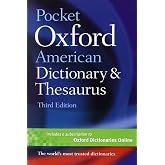 Pocket Oxford American Dictionary &amp; Thesaurus