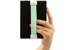 WiLLBee CLIPON POP for Kindle Length Adjustable Strap Hand Grip Finger Holder Compatible with Kindle 6inch / Voyage/Oasis 7inch / Paperwhite/All New Kindle Fire 7 - Mint