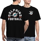 Junk Food NFL - Classic Arched - Unisex Adult Short Sleeve Fan Tee