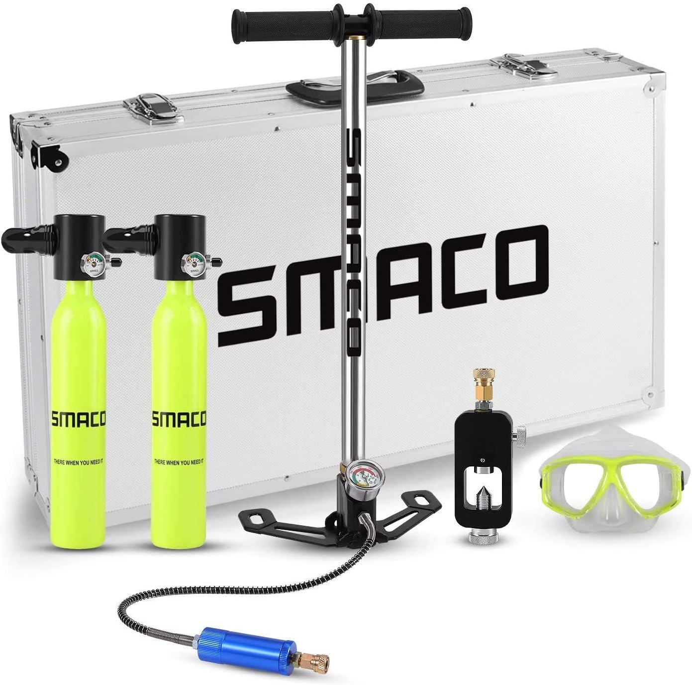 Genrics SMACO Scuba Diving Tank Equipment Mini Oxygen Tanks for