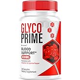Glyco Prime Capsules - Official Glyco Prime Premium Formula Supplement Pills, Advanced Support Natural Formula for Wellness & Overal Health, Glyco Prime Reviews, 30 Capsules for 1 Month