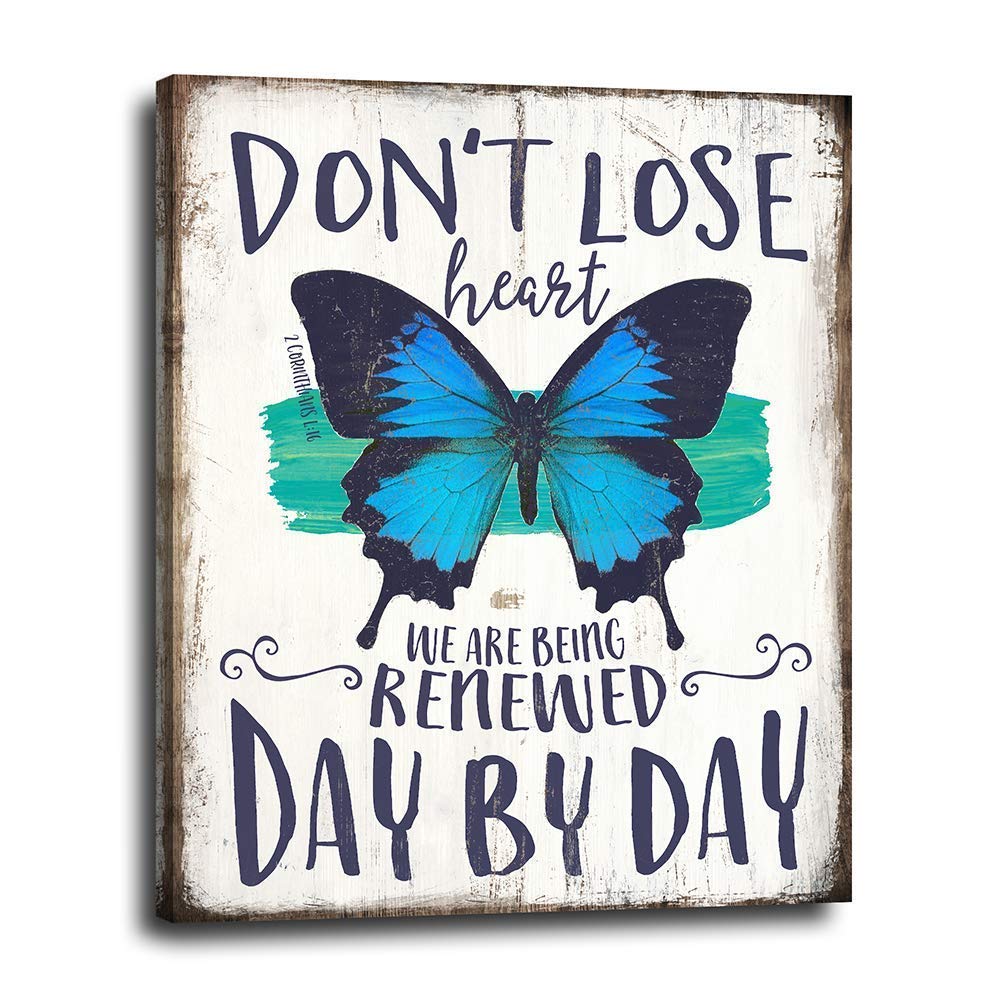 Amazon.com: Religious Christian Inspirational Wall Art - Rustic