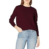 QUALFORT Women's Sweaters Long Sleeve Soft Lightweight Basic Knitted Pullover Sweater