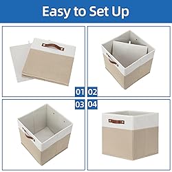 Temary Fabric Storage Cubes 12 Inch Cube Storage