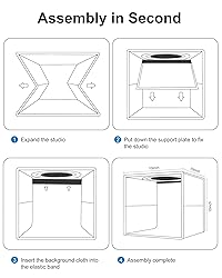 PULUZ Mini Photo Studio Light Box, Photo Shooting