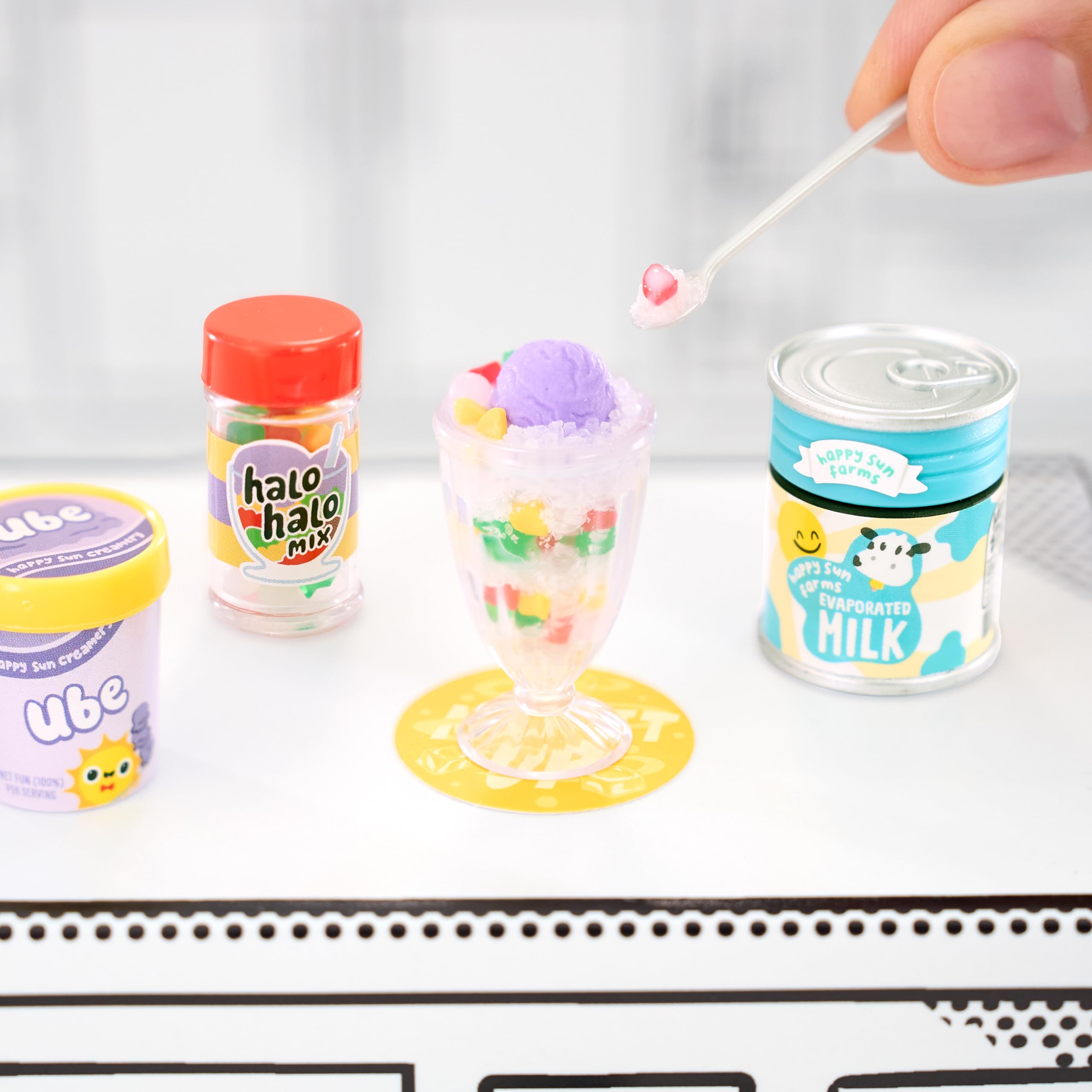 MGA's Miniverse Make It Mini Cafe Series 4, Mini Collectibles - Blind Pack, DIY, Resin Play, Replica Food, NOT Edible, Collectors, 8+